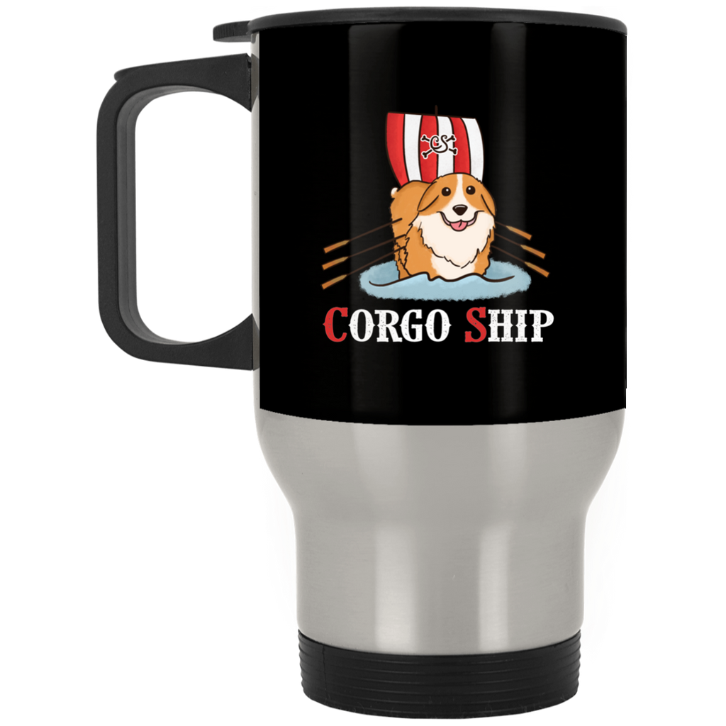 Corgo Ship Corgi Mugs