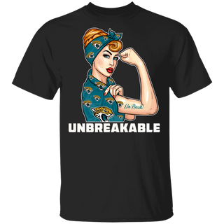 Beautiful Girl Unbreakable Go Jacksonville Jaguars T Shirt