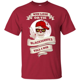 Skull Say Hi Chicago Blackhawks T Shirts