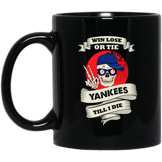 Skull Say Hi New York Yankees Mugs