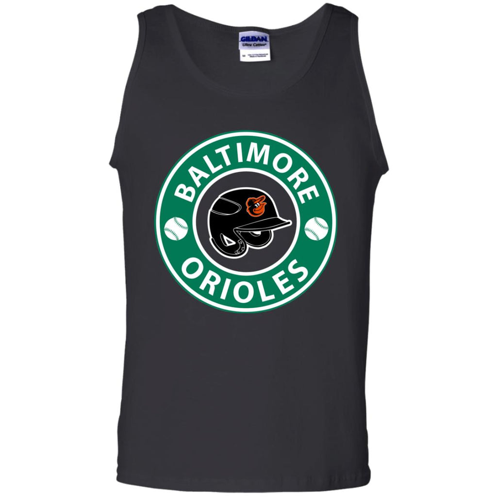 Starbucks Coffee Baltimore Orioles T Shirts