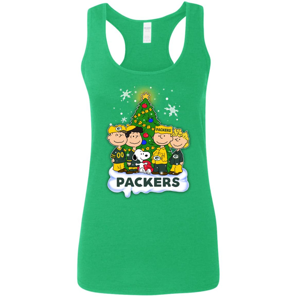 Snoopy The Peanuts Green Bay Packers Christmas Sweaters