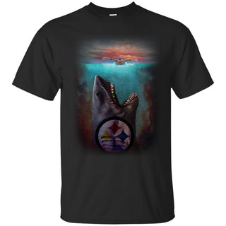 Jaws Pittsburgh Steelers T Shirt - Best Funny Store