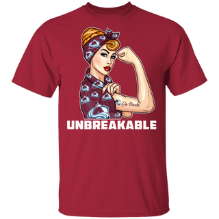Beautiful Girl Unbreakable Go Colorado Avalanche T Shirt