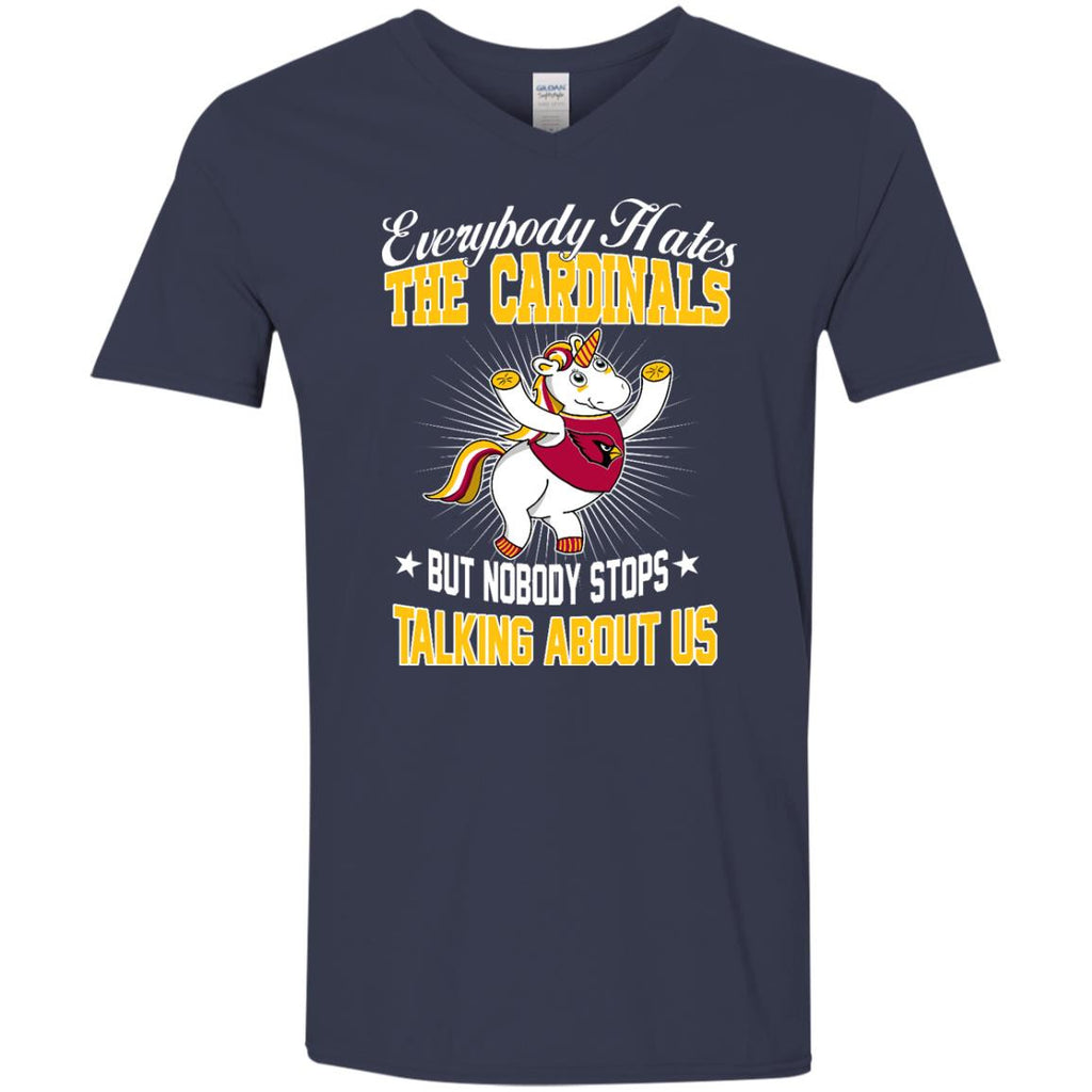 Nobody Stops Talking About Us Arizona Cardinals T Shirt - Best Funny Store
