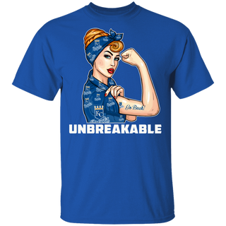 Beautiful Girl Unbreakable Go Kansas City Royals T Shirt