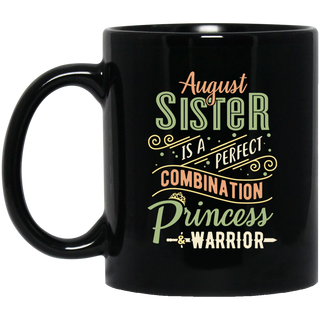 August Sister Combination Princess And Warrior Mugs