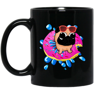 Pug - Donut Buoy Mugs