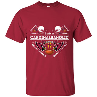 I Am A Cardinalsaholic Arizona Cardinals T Shirts