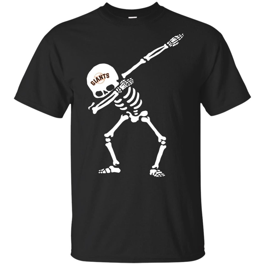 Dabbing Skull San Francisco Giants T Shirts