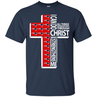 I Can Do All Things Through Christ New England Patriots T Shirts