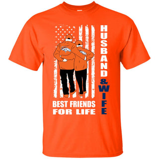 Husband And Wife Best Friends For Life Denver Broncos T Shirt - Best Funny Store