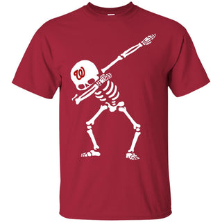 Dabbing Skull Washington Nationals T Shirts