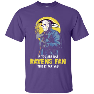 Jason With His Axe Baltimore Ravens T Shirts
