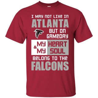 My Heart And My Soul Belong To The Falcons T Shirts