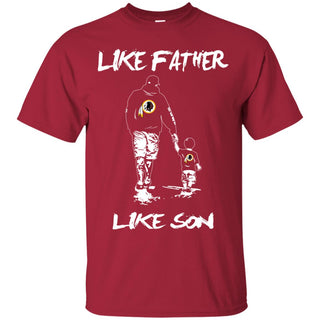 Like Father Like Son Washington Redskins T Shirt