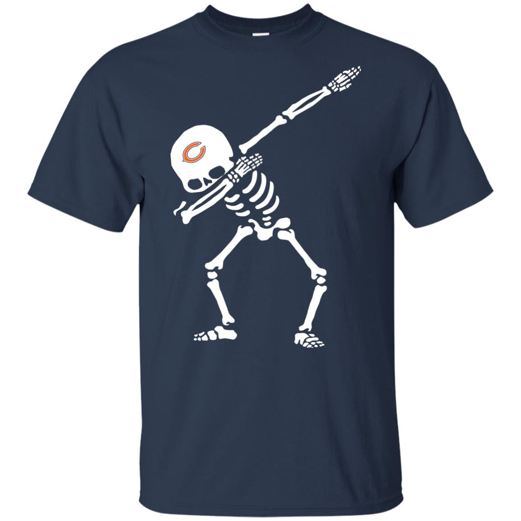 Dabbing Skull Chicago Bears T Shirts