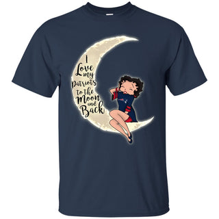 BB I Love My New England Patriots To The Moon And Back T Shirt - Best Funny Store
