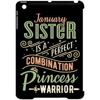 January Sister Combination Princess And Warrior Tablet Covers
