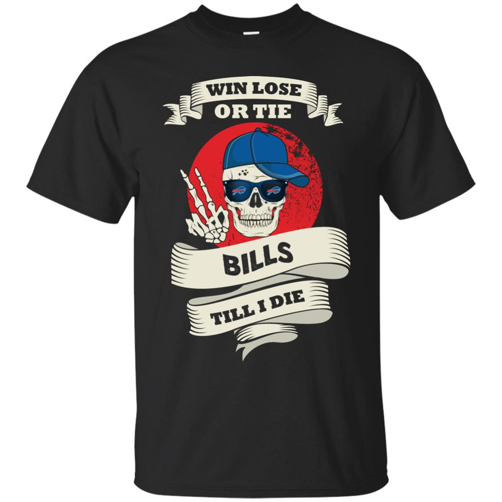 Skull Say Hi Buffalo Bills T Shirts