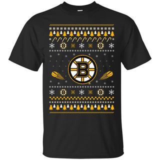 Boston Bruins  Stitch Knitting Style T Shirt