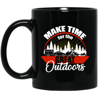 Make Time For The Great Outdoors Camping Mugs