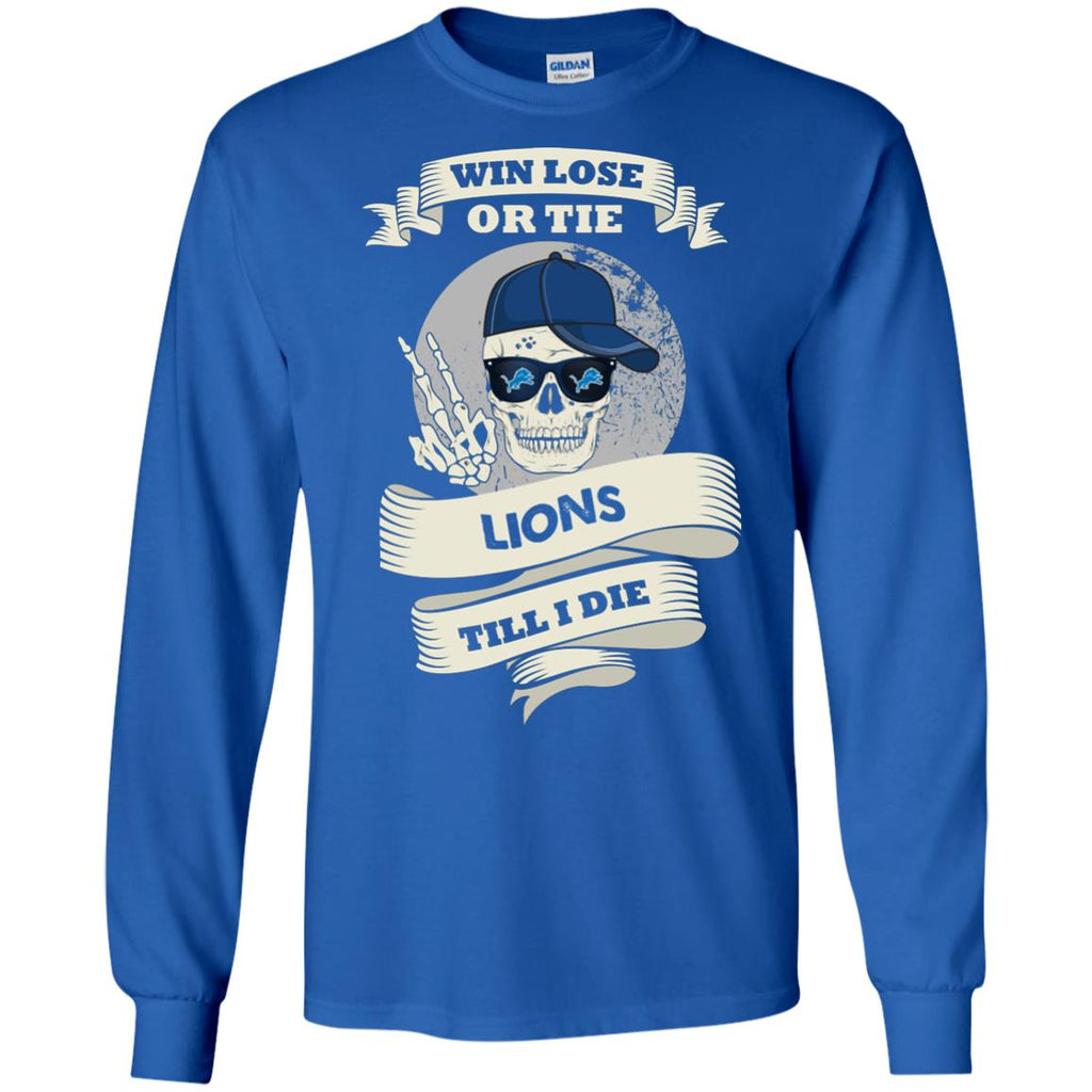 Skull Say Hi Detroit Lions T Shirts