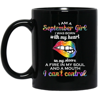 I Am A September Girl Mugs