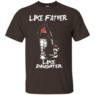 Like Father Like Daughter Cleveland Browns T Shirts