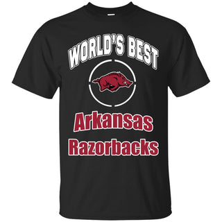 Amazing World's Best Dad Arkansas Razorbacks T Shirts