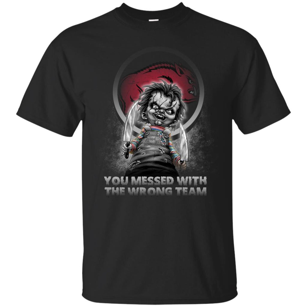 You Messed With The Wrong Arkansas Razorbacks T Shirts