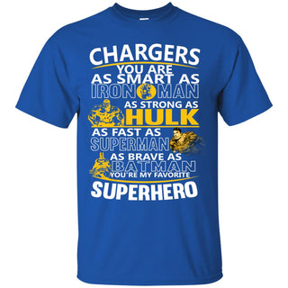 Los Angeles Chargers You're My Favorite Super Hero T Shirts