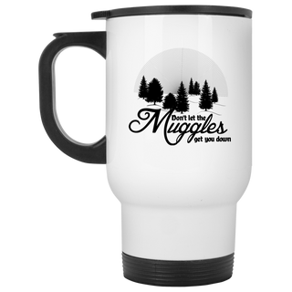 Don't Let The Muggles Get You Down Camping Travel Mugs