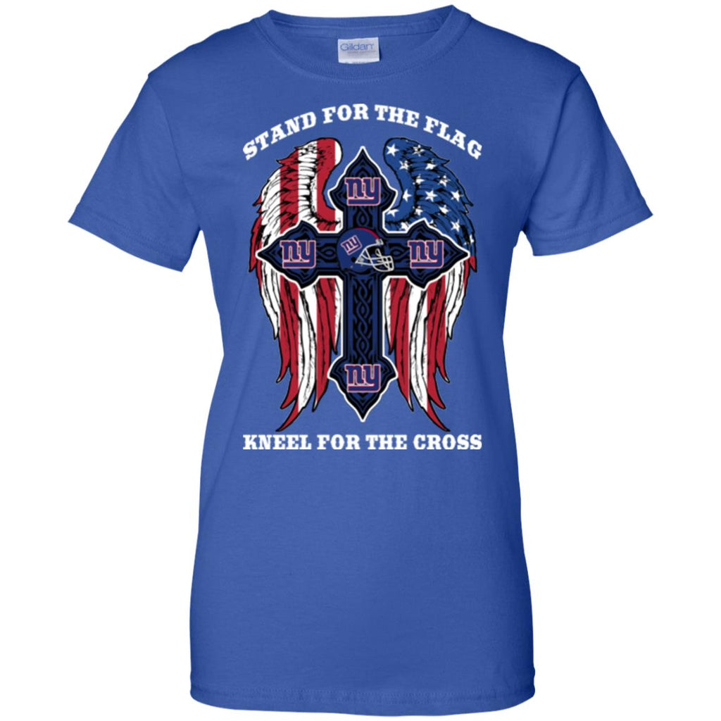 Stand For The Flag Kneel For The Cross New York Giants T Shirts