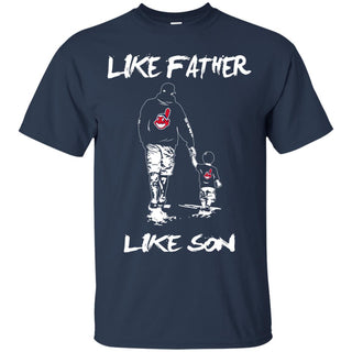 Like Father Like Son Cleveland Indians T Shirt