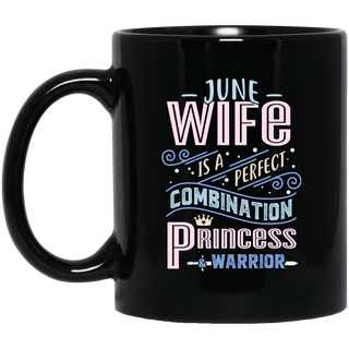 June Wife Combination Princess And Warrior Mugs