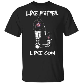 KHG Like Father Like Son Washington Nationals T Shirt