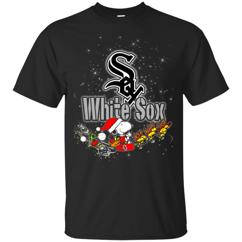Snoopy Christmas Chicago White Sox T Shirts