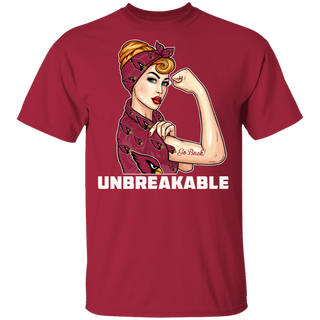 Beautiful Girl Unbreakable Go Arizona Cardinals T Shirt
