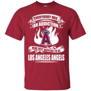 Everybody Has An Addiction Mine Just Happens To Be Los Angeles Angels T Shirt