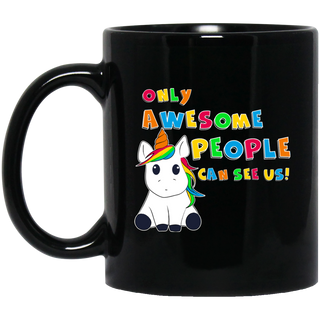 Only Awesome People Can See Us Mugs Ver 2