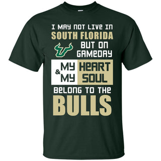 My Heart And My Soul Belong To The Florida Bulls T Shirts