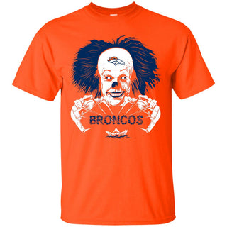 IT Horror Movies Denver Broncos T Shirts