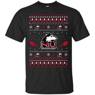 Northern Illinois Huskies Stitch Knitting Style Ugly T Shirts