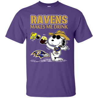 Baltimore Ravens Make Me Drinks T Shirts