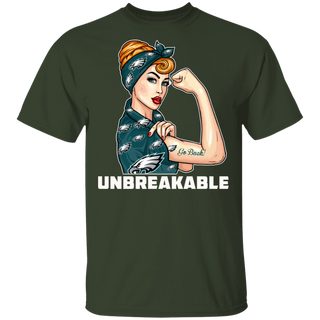 Beautiful Girl Unbreakable Go Philadelphia Eagles T Shirt