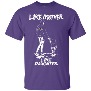 Like Mother Like Daughter Baltimore Ravens T Shirts