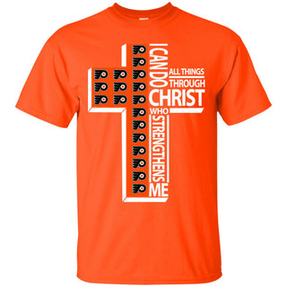 I Can Do All Things Through Christ Philadelphia Flyers T Shirts