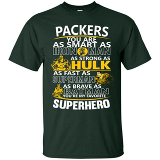 Green Bay Packers You're My Favorite Super Hero T Shirts