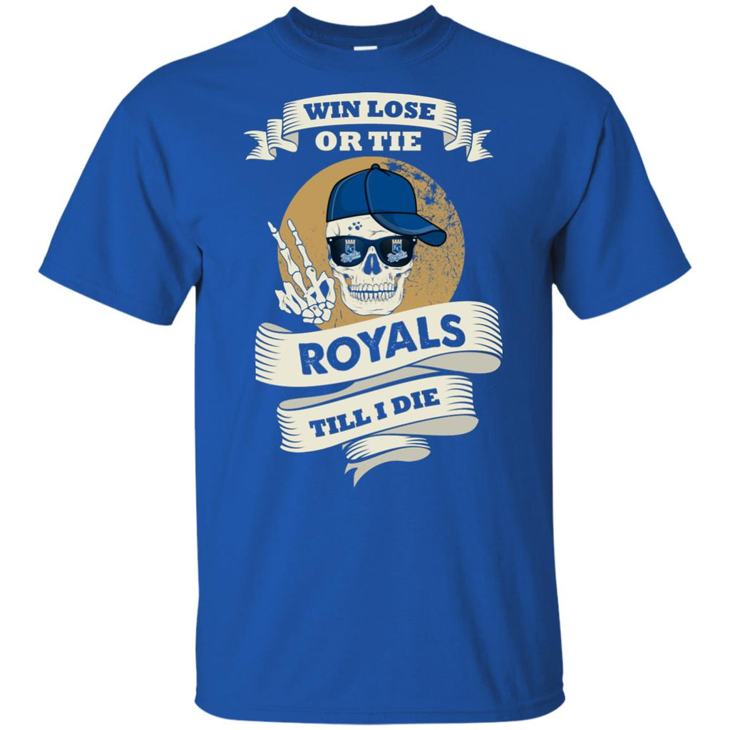 Skull Say Hi Kansas City Royals T Shirts